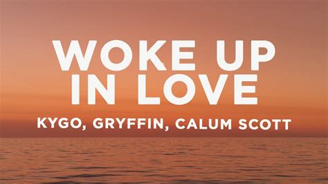 woke up in love lyrics